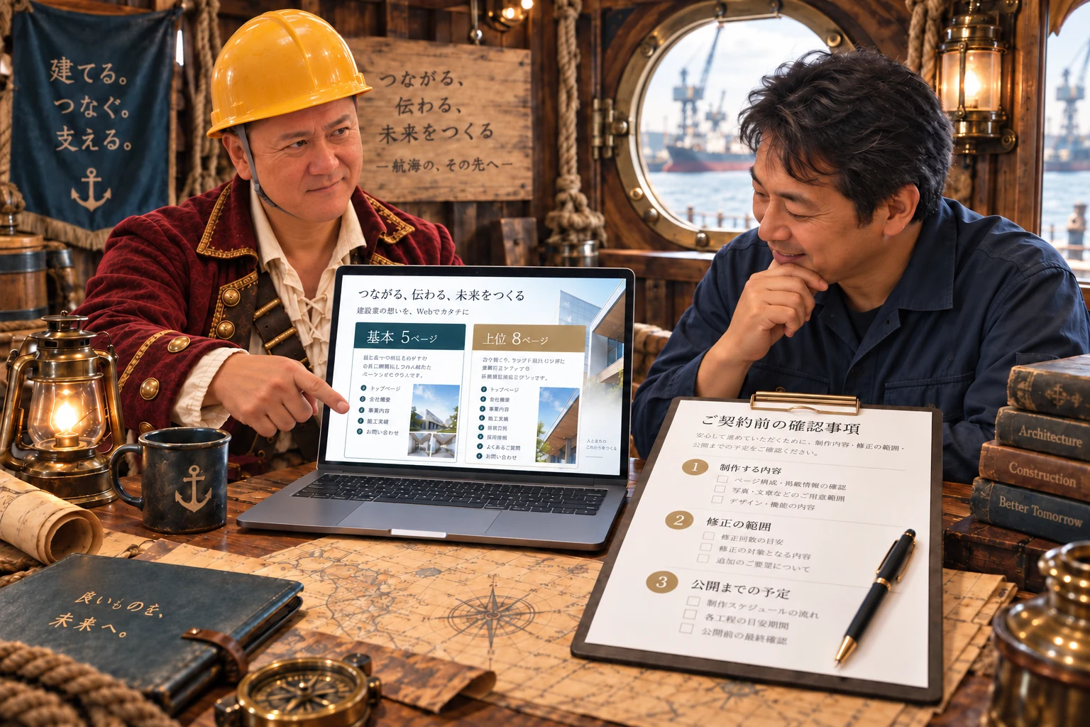 内容に納得してから、正式な契約の説明用イメージ