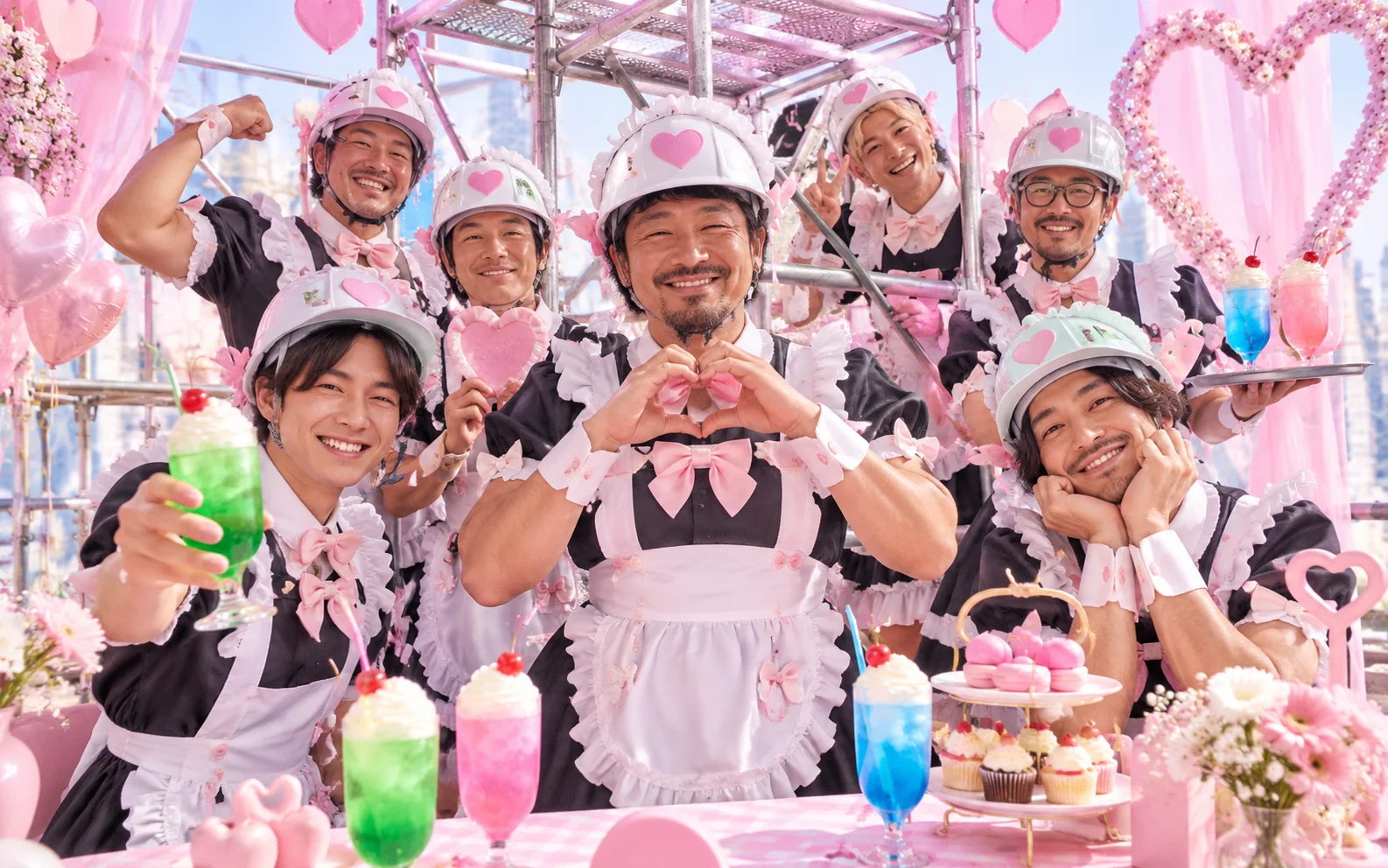社員ぜんいんメイド♡甘々パロディの足場会社の紹介画像
